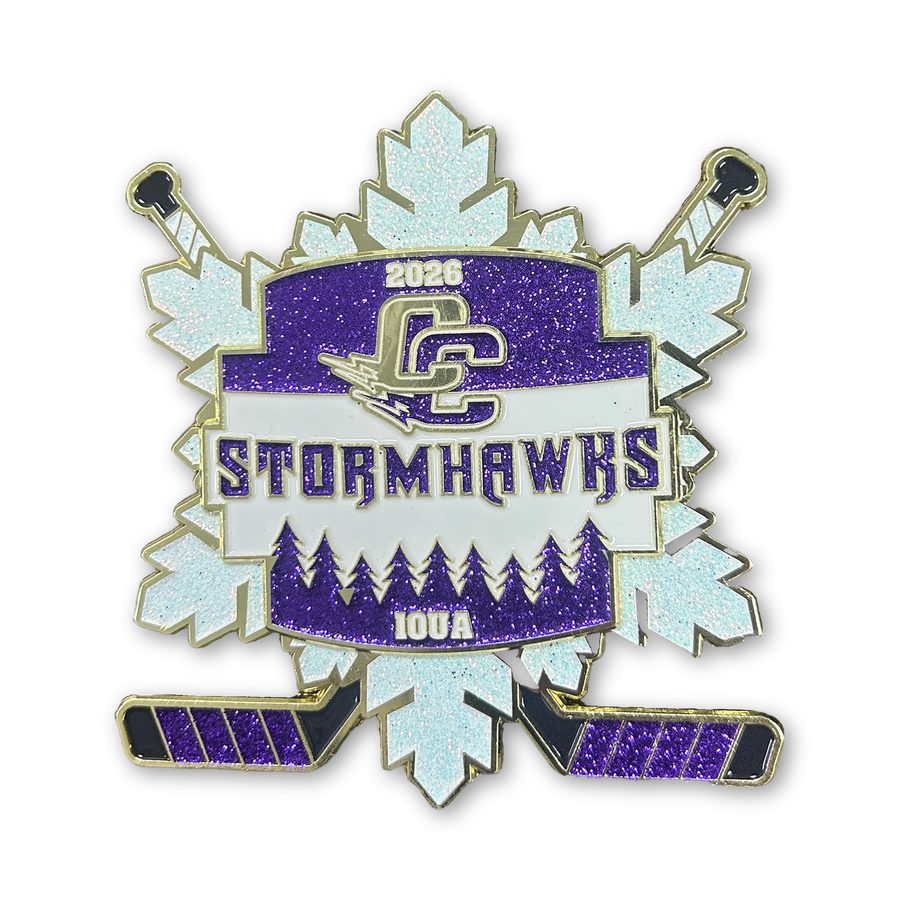 Chaska Chanhassen Hockey Association (CCHA) pin