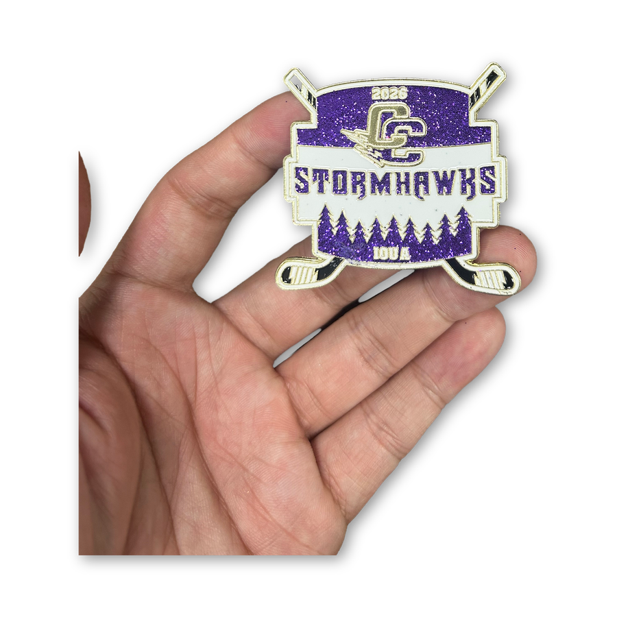 Chaska Chanhassen Hockey Association (CCHA) pin