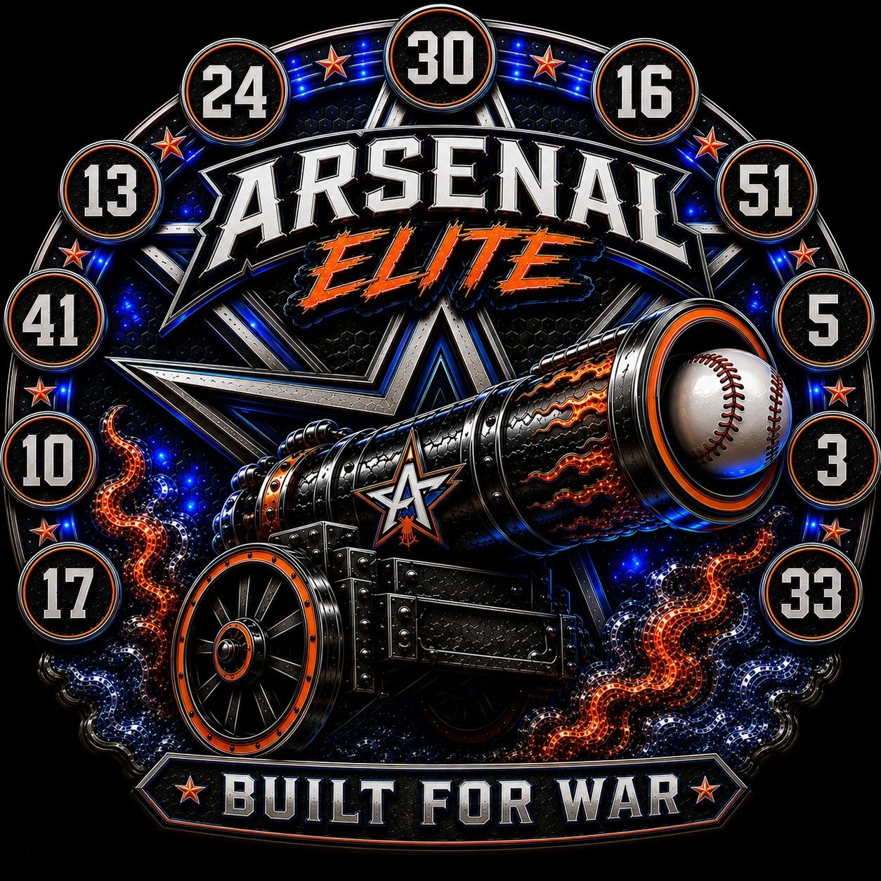 Custom baseball trading pin, pin design, for a Winchester, CA team — The Pin Creator