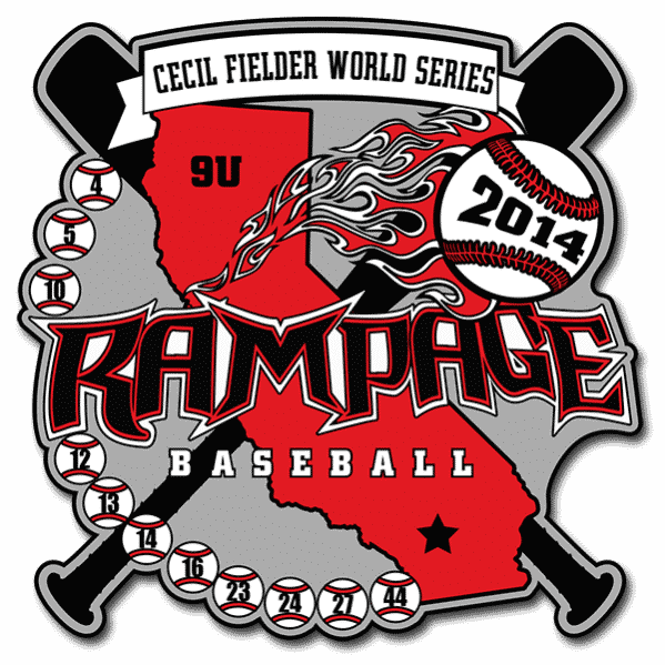 Baseball Trading Pins from The Pin Creator