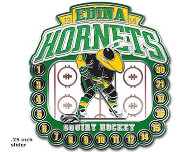  Ice Hockey Player Buttons Pins Kit Design Your Own Personalized  Badges With Pins : Sports & Outdoors