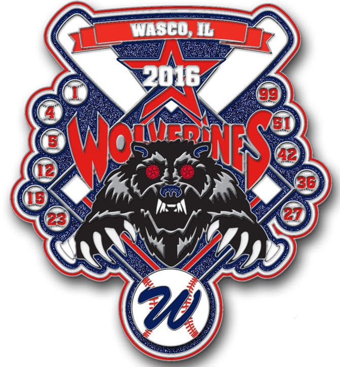 Baseball Trading Pins from The Pin Creator