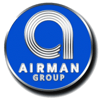 Airman group coin, silver die-struck metal with blue color