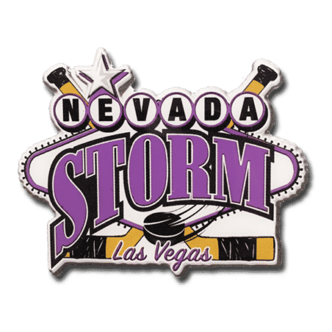 Hockey trading pins, Nevada storm, Las Vegas, sports pins