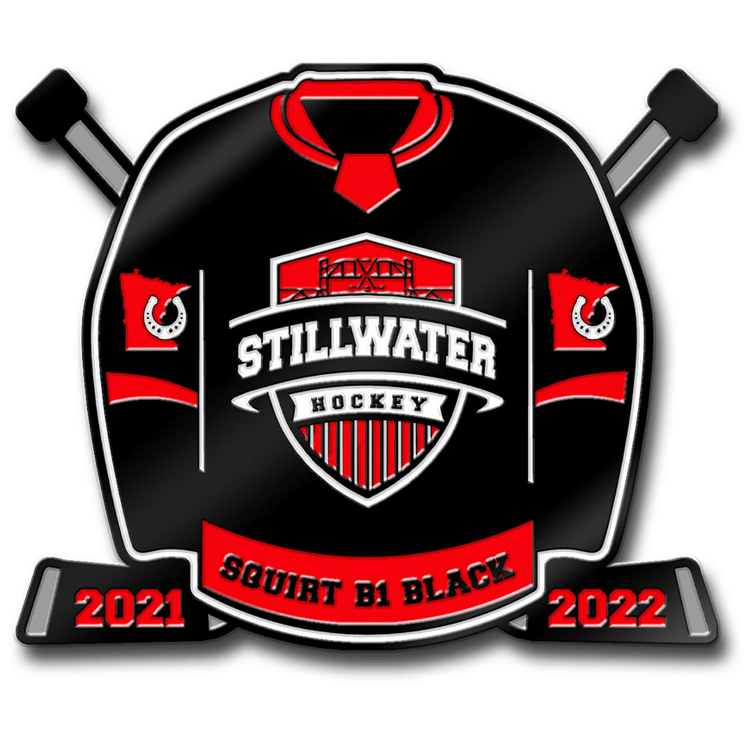 Stillwater hockey pin, custom lapel pin