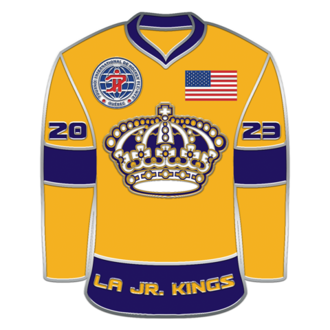 La jr kings, ice hockey, trading pin