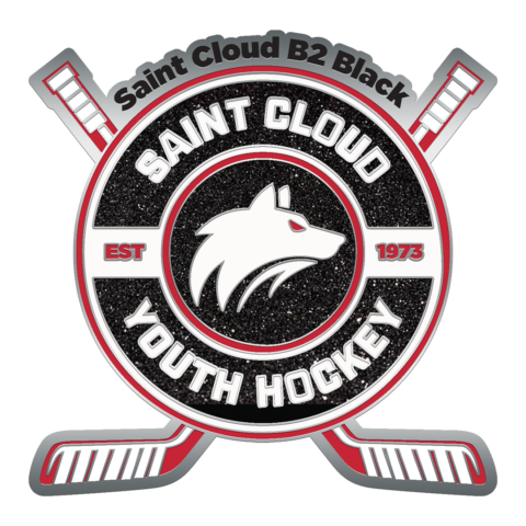 St. Cloud, youth hockey, custom pin