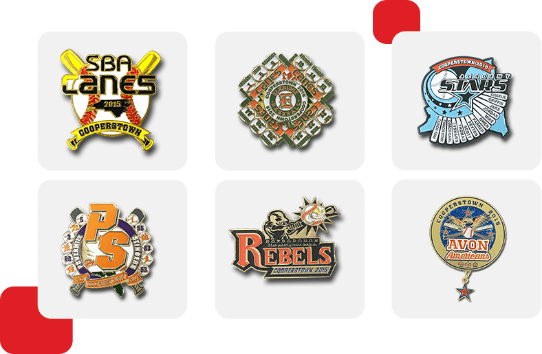 Order Cooperstown Trading Pins The Pin Creator
